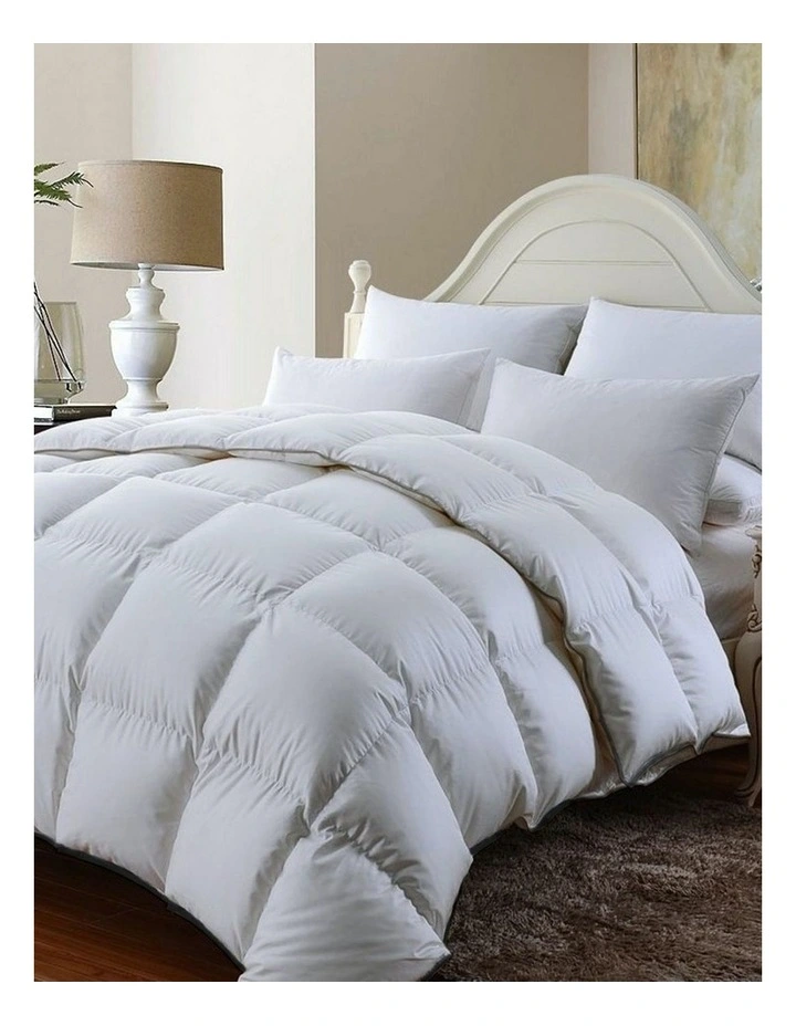 Luxury Soft Bamboo 350GSM All-Seasons Quilt Duvet All Sizes in White