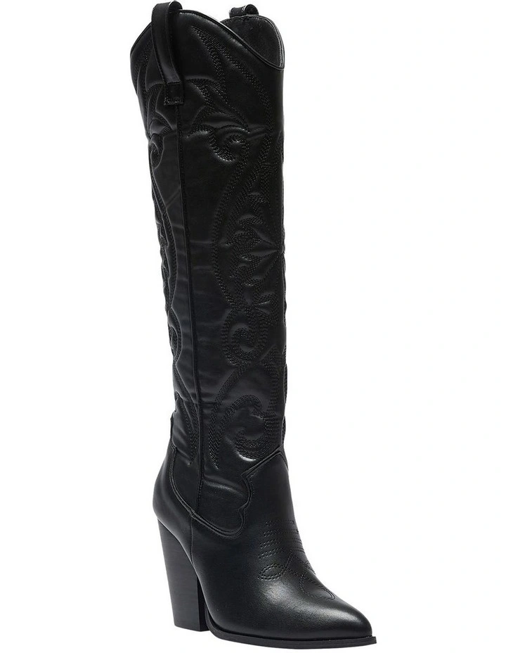 Rocco Western Boots in Black