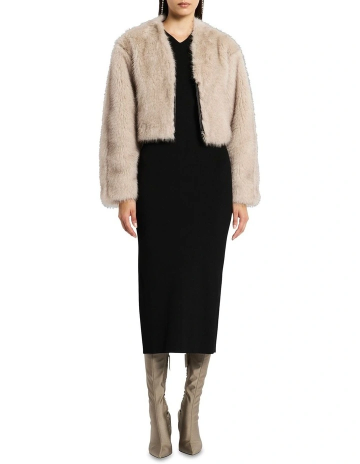 Bayo Chubby Jacket in Natural Brown