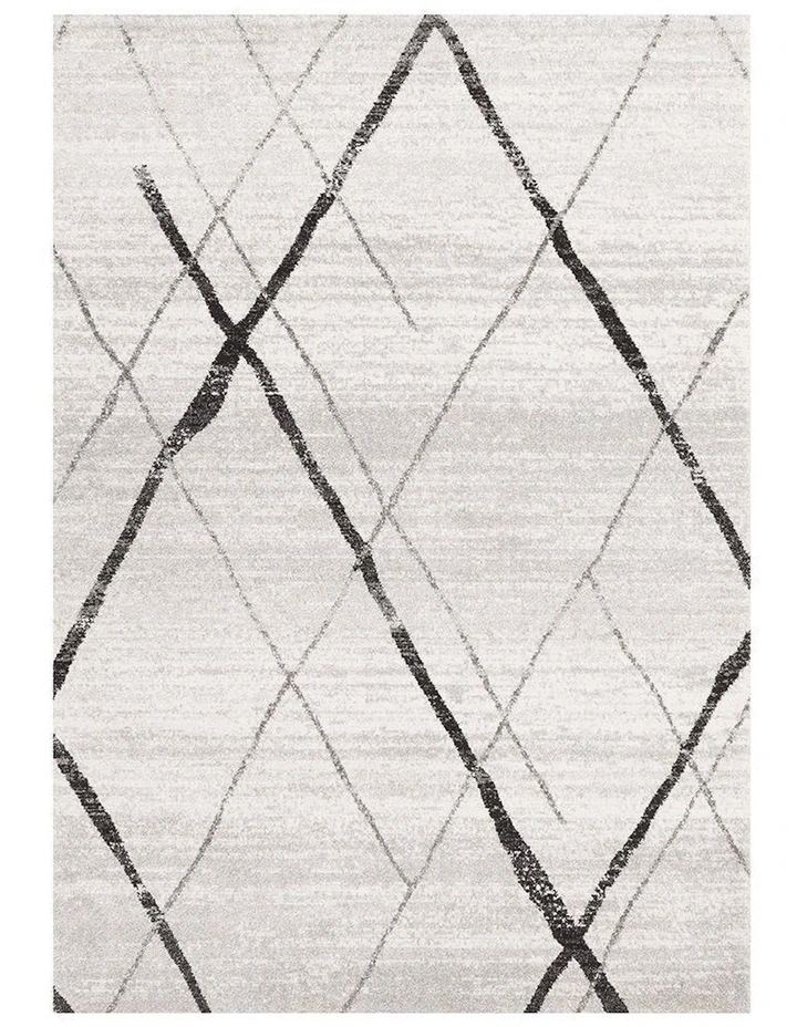Oasis Noah Contemporary Rug in Grey