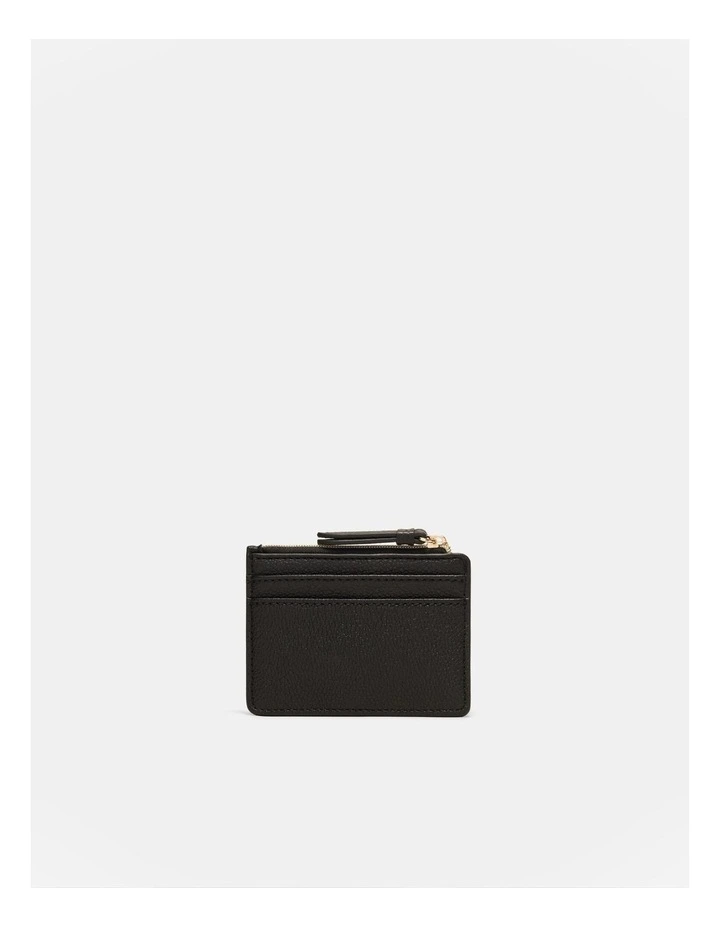 Brunswick Card Wallet in Black Light Gold