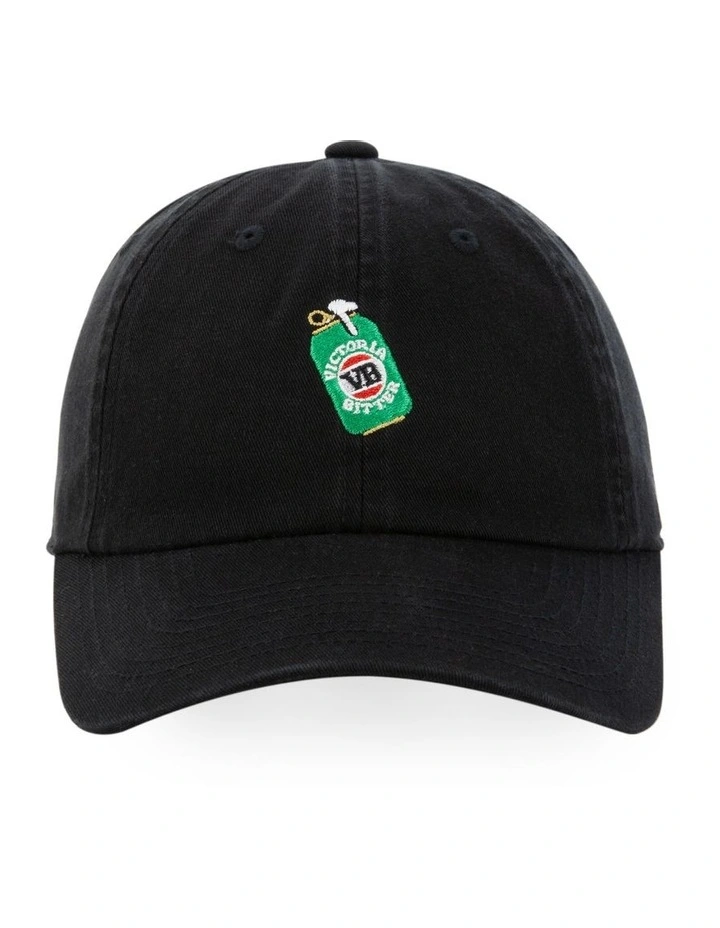 Micro Can Ball Park Cap in Black