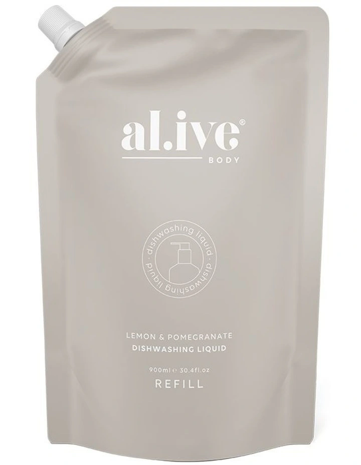 Lemon & Pomegranate Dish Wash Refill 900ml