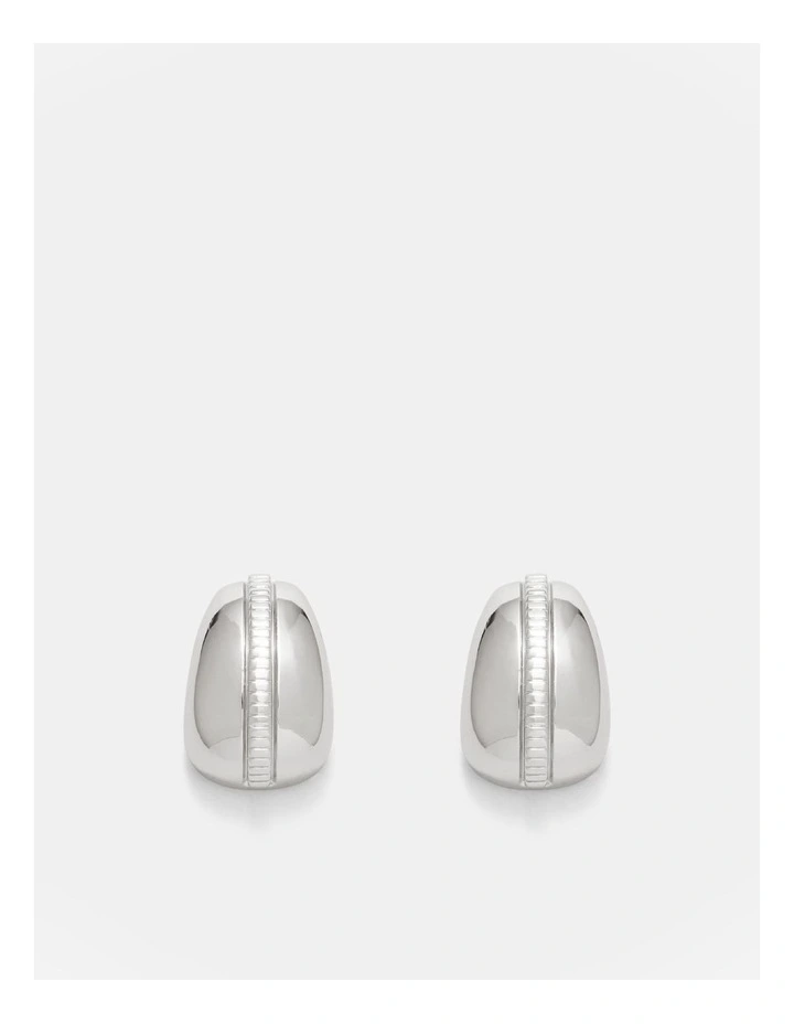 Exclaim Stud Earrings in Silver