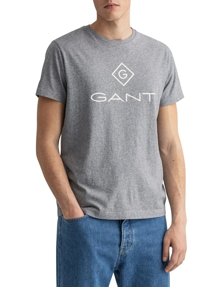 Lock-Up Short Sleeve T-Shirt Grey