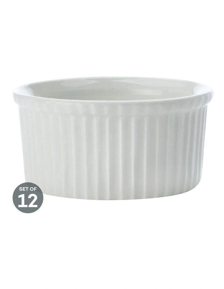 White Basics Ramekin 8.5cm Set of 12