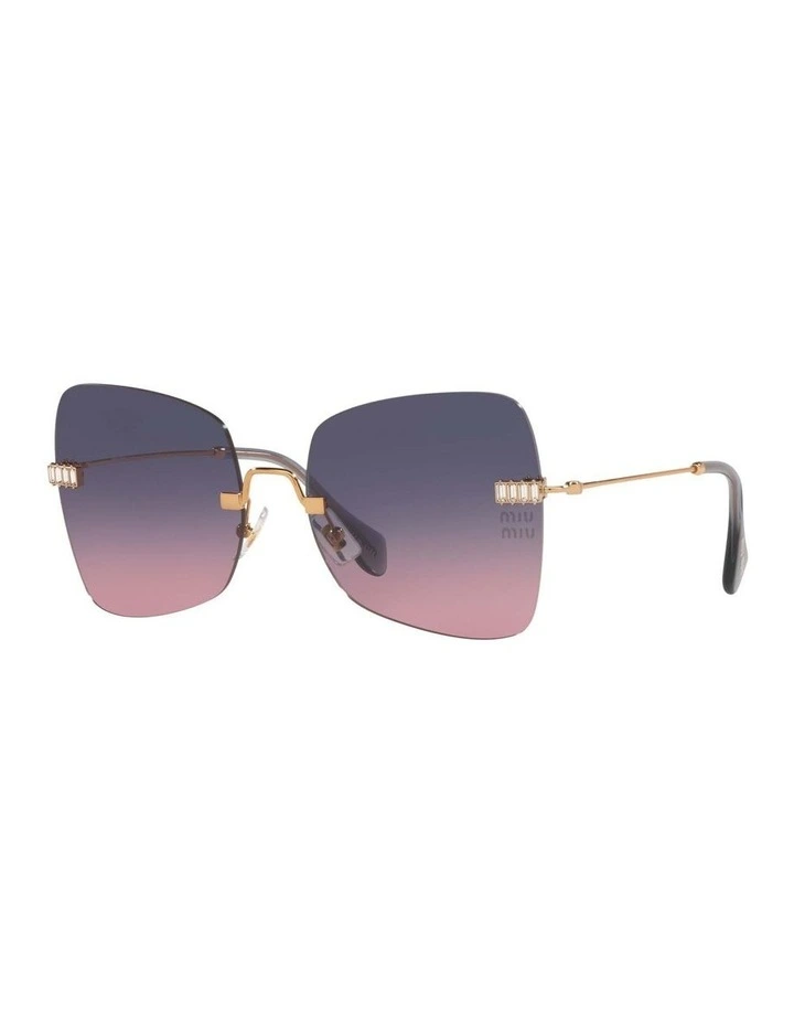 MU 50WS Yellow Sunglasses