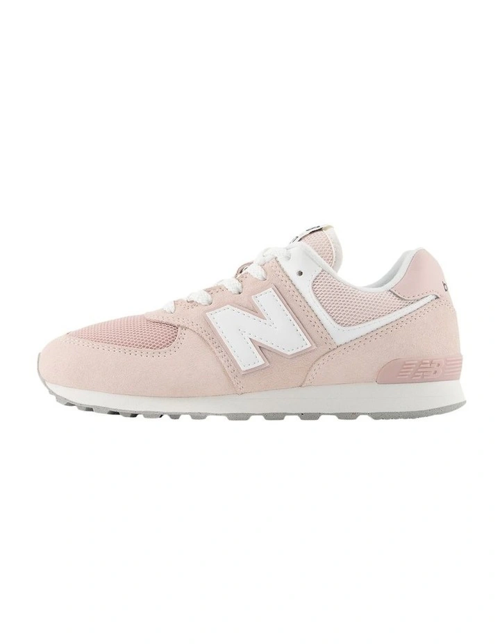 574 V1 Laces Grade School Sneakers in Pink