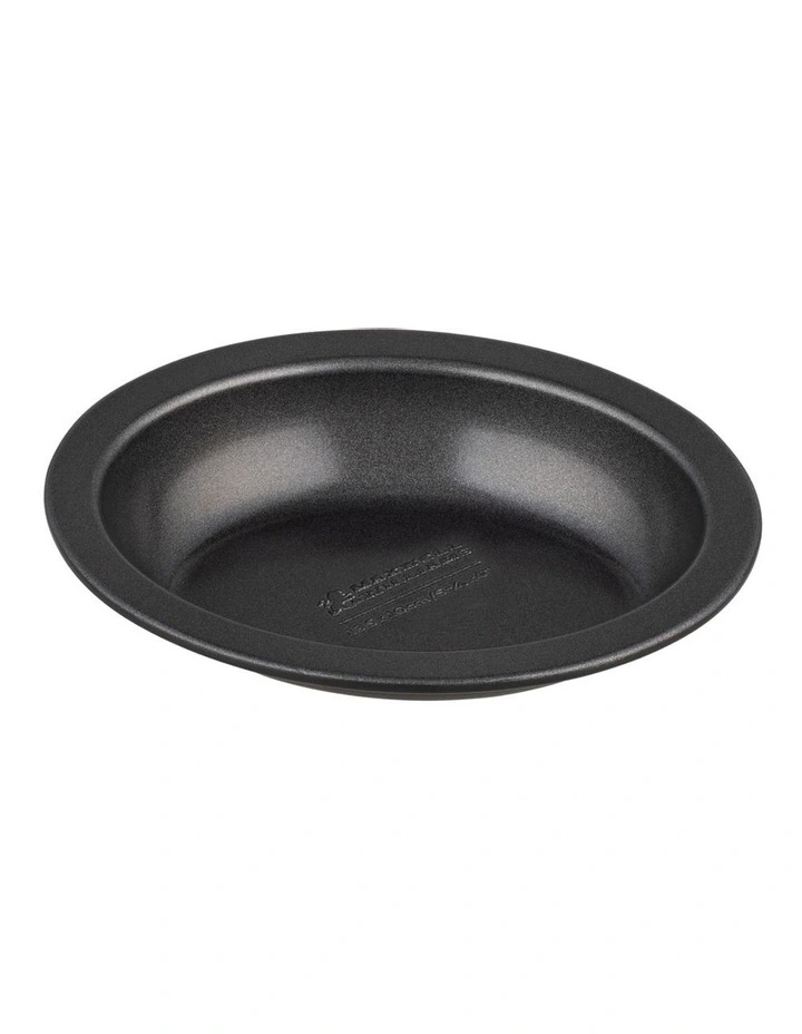 BakerMaker Non-Stick Individual Oval Pie Dish 13.5cm in Black