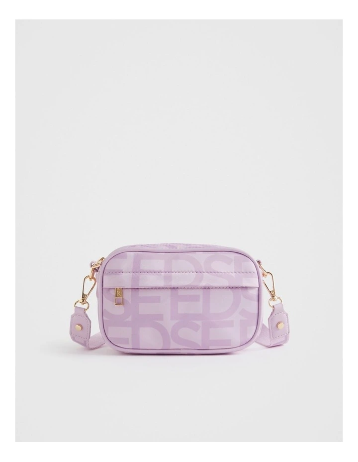 Print Camera Bag in Orchid
