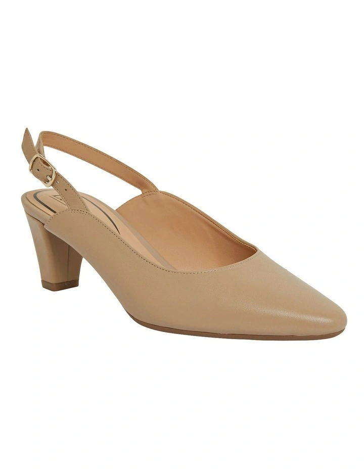 Agatha Nude Glove Heeled Shoes