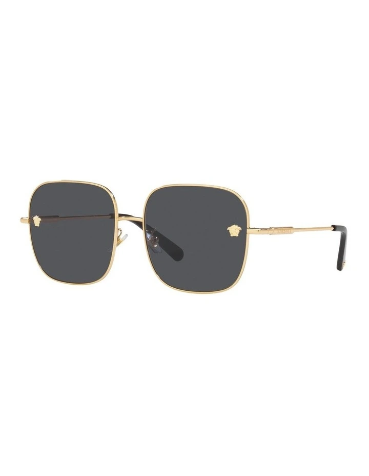 VE2246D Sunglasses in Gold