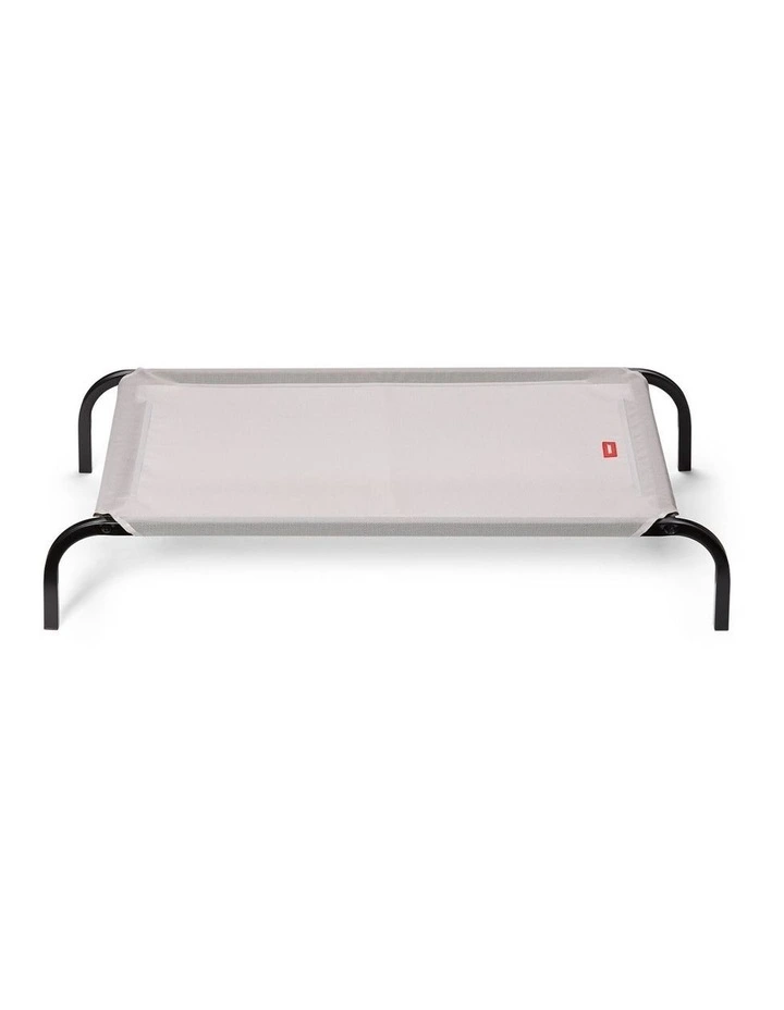 Flea-Free Dog Bed in Grey/Black