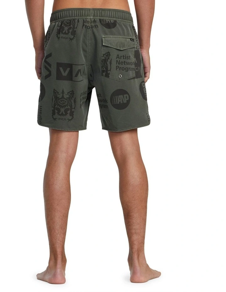 Eastern Elastic Boardshorts in Olive