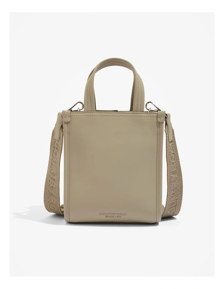 Coated Mini Shopper in Sicilian Olive