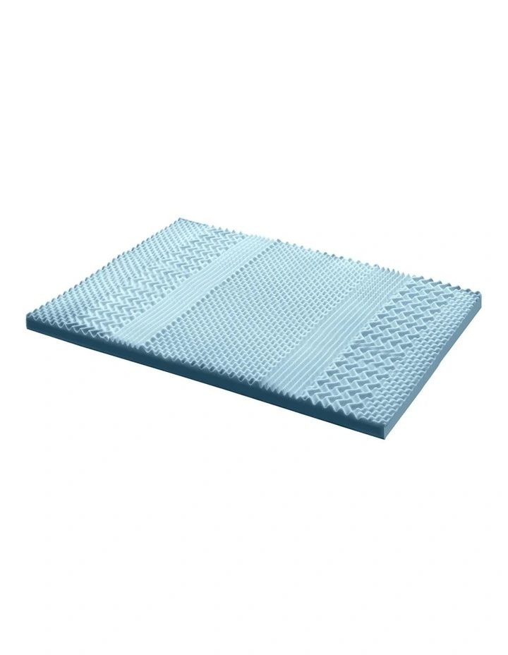 COOL GEL Memory Foam Mattress Topper BAMBOO 8CM 7-Zone King