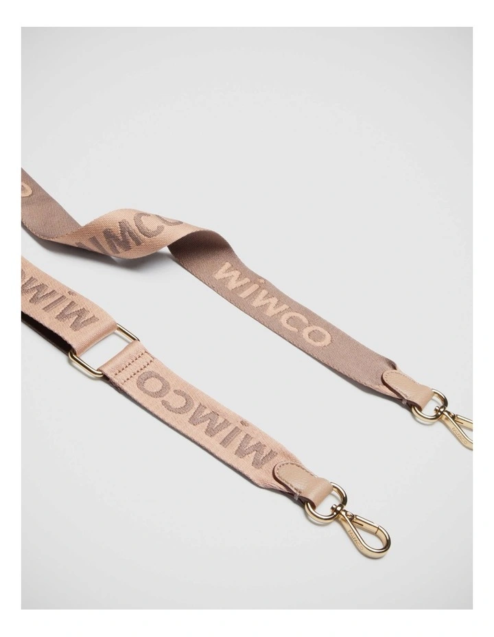 Webbing Bag Strap in Almond