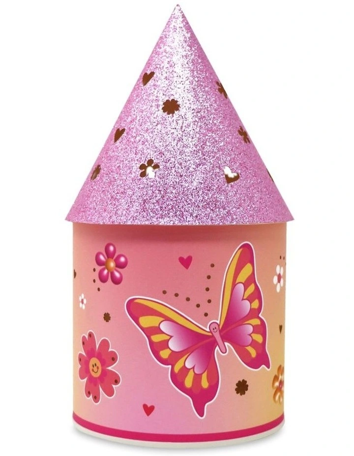 Vibrant Vacation Colour Changing LED Lantern in Hot Pink