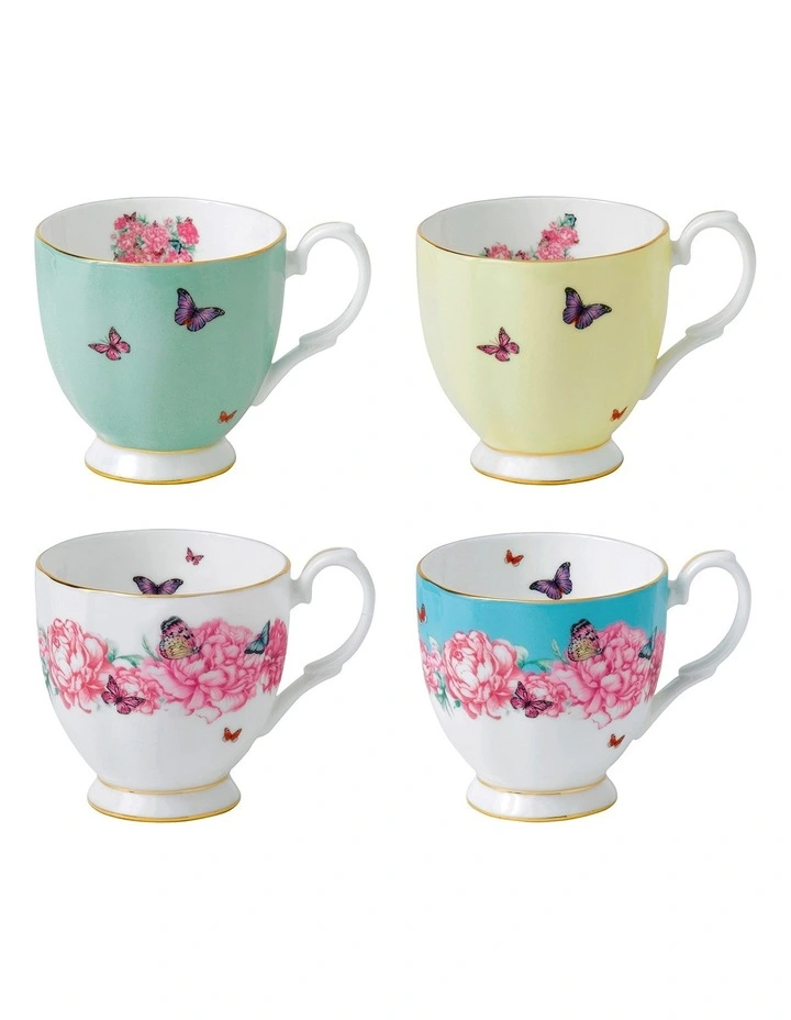 Miranda Kerr 4pc Vintage Mug Set