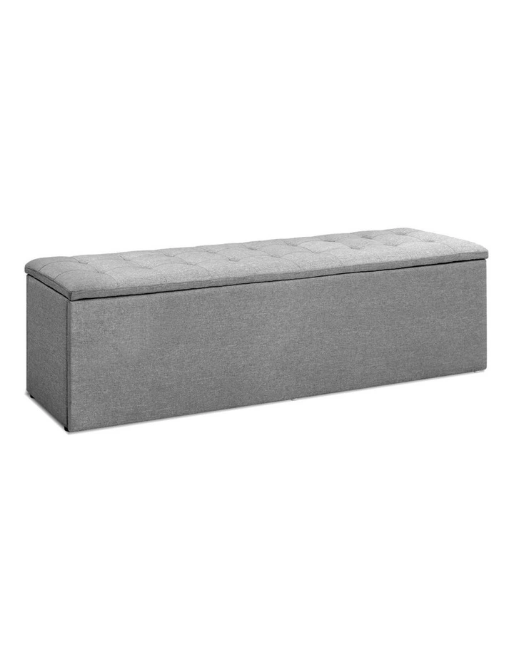 Storage Ottoman in Grey