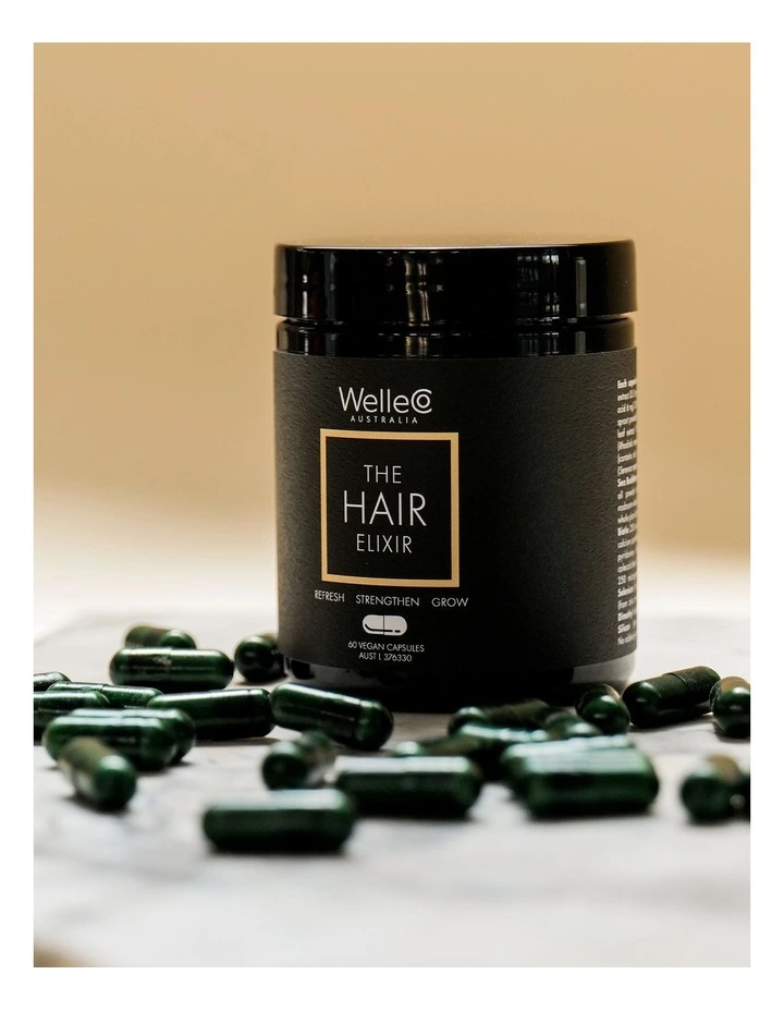The Hair Elixir Supplement 60 Capsules
