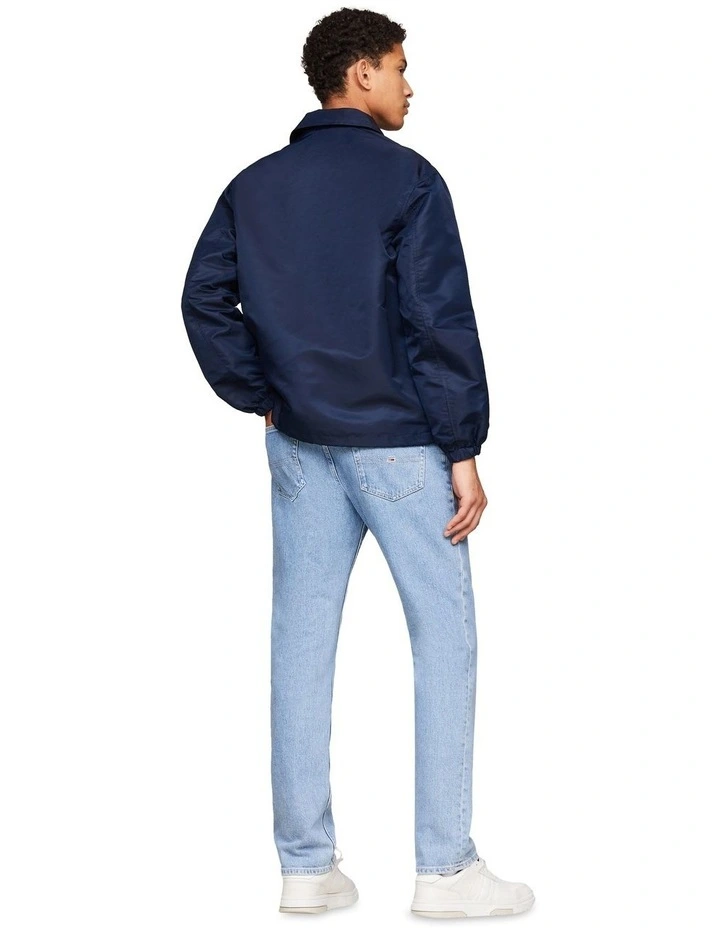 Badge Coach Jacket in Blue