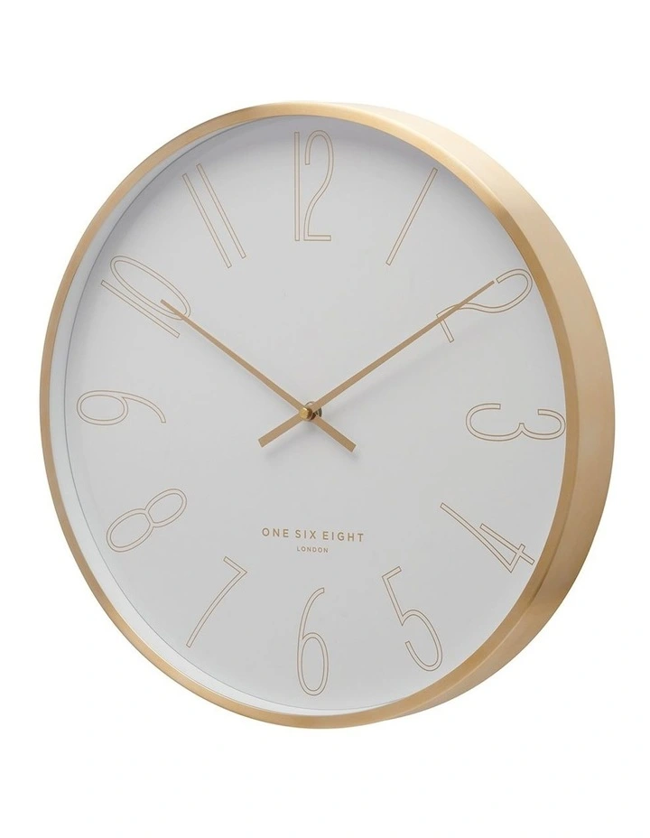 Astrid 40cm Silent Wall Clock White