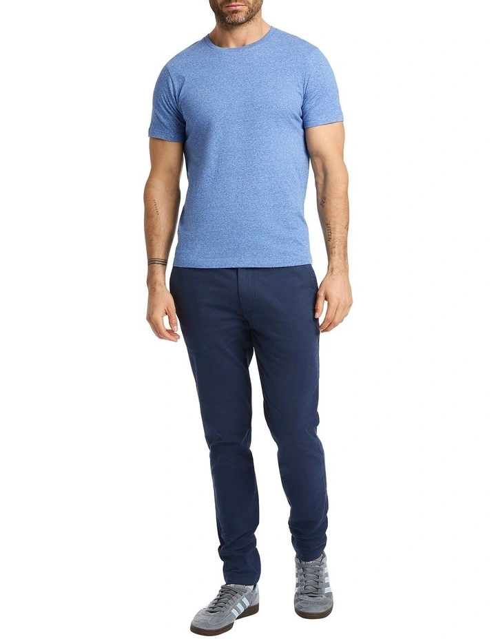 Marle Brando Crew Neck T-shirt in Sapphire