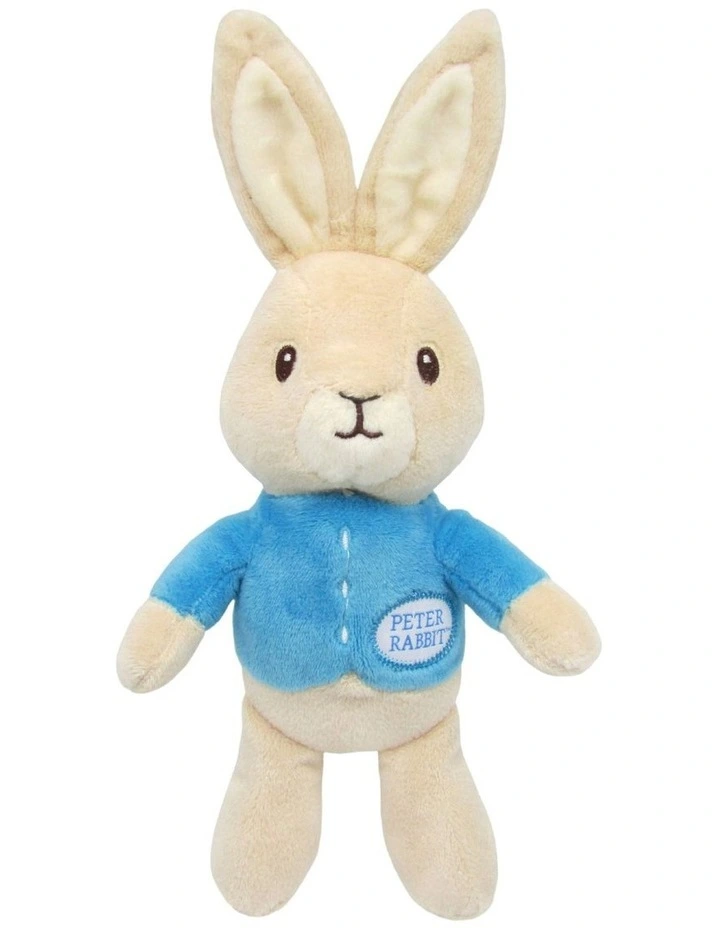 Peter Rabbit Plush, Activity Square & Rattle Gift Set