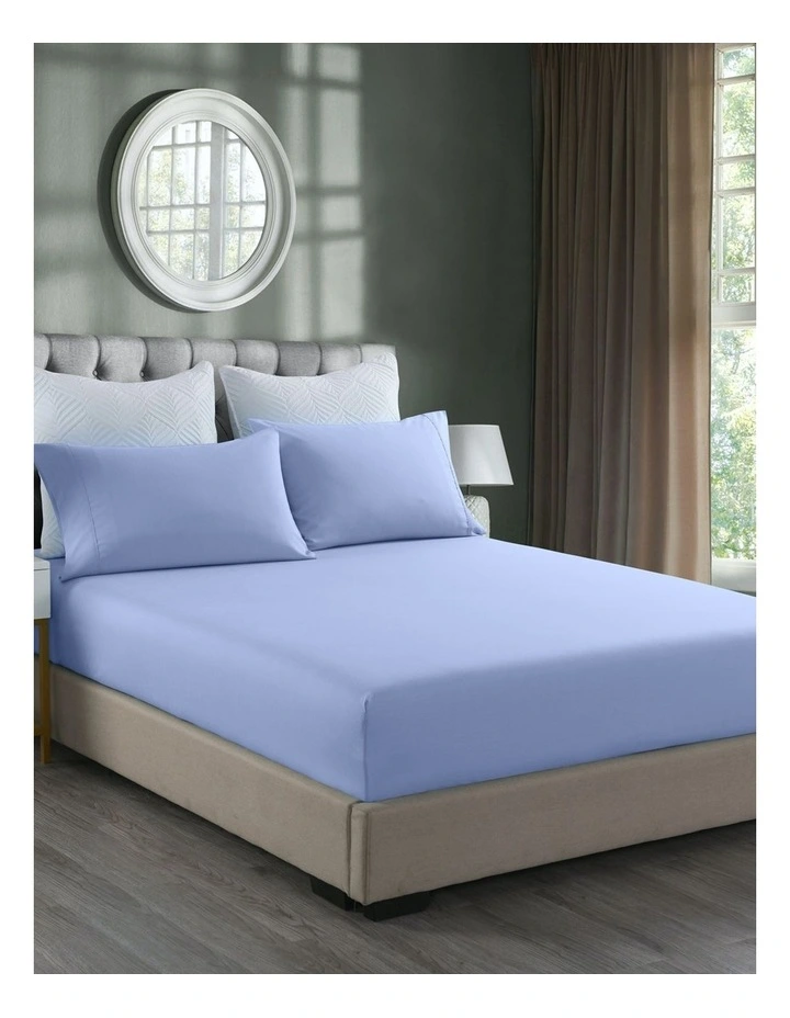 2000TC Bamboo Cooling 3 Peice Sheet Set in Light Blue