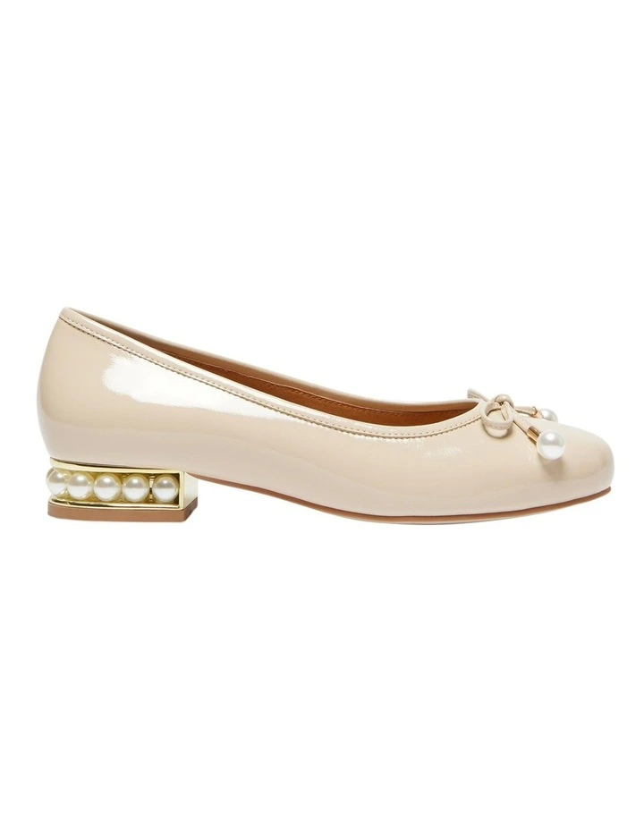 Paris Leather Ballet in Nude Patent
