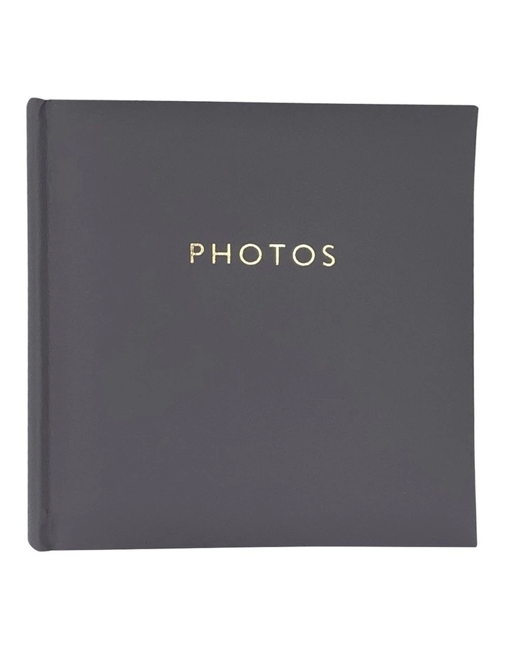 Havana Photo Album 200 Photo Capacity in Grey