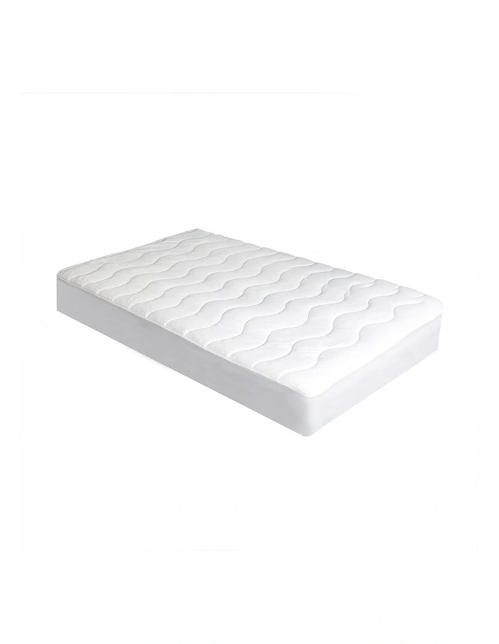Cool Mattress Topper Protector Cover in White