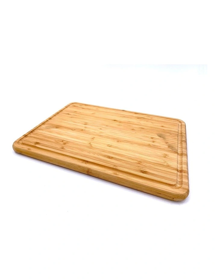 Bamboo Chopping Board 40x30cm in Brown