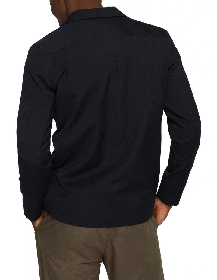 Owen Overshirt in Black