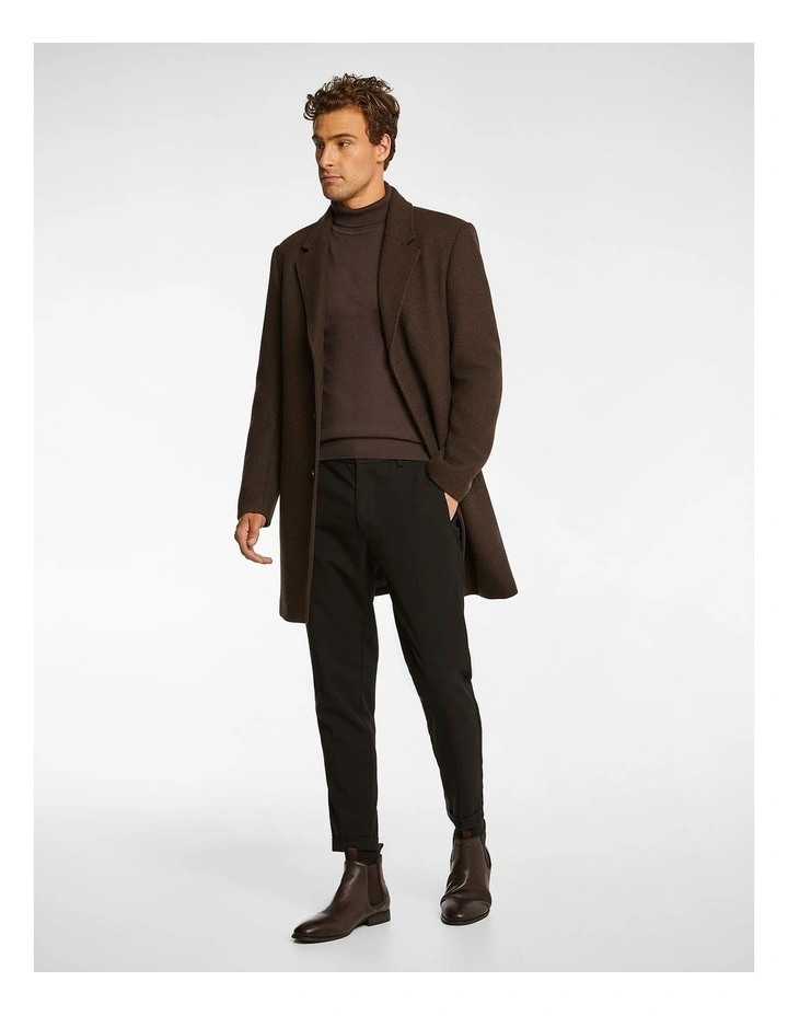 Thommy Duster Coat in Chocolate