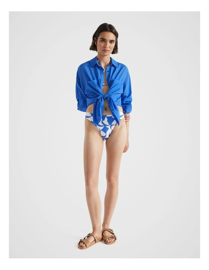 Bikini in Deep Ocean Abstract