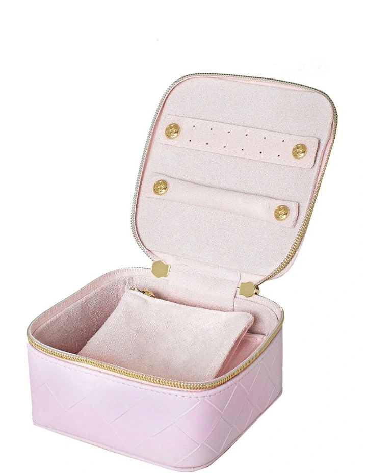 Woven Jewellery Cube Bag 220gm in Pink