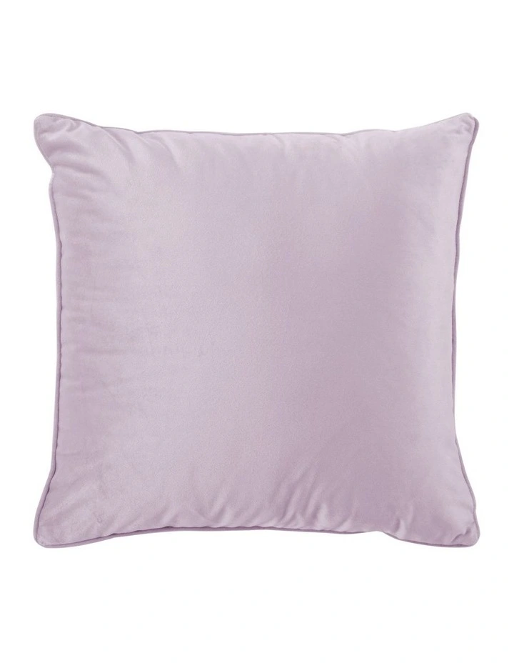 Bronte Velvet Cushion 45x45cm in Lilac