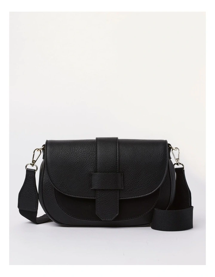 Shelby Crossbody Bag in Black