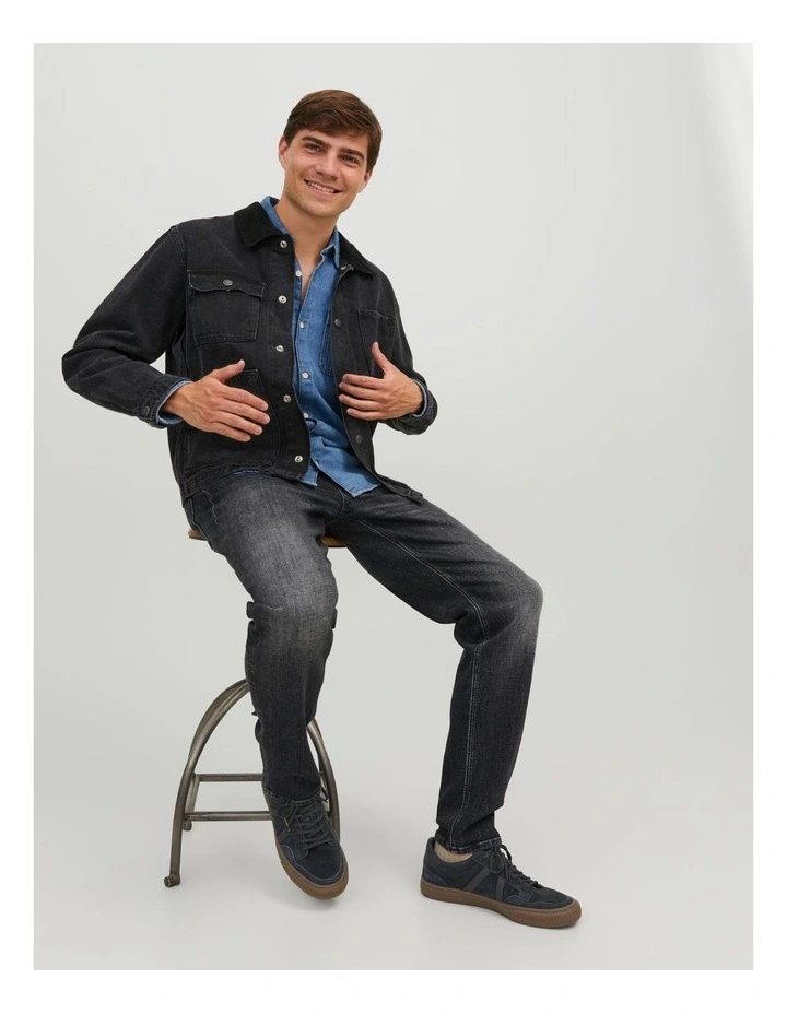 Mike Original Jos 711 Organic Cotton Jeans in Black Denim