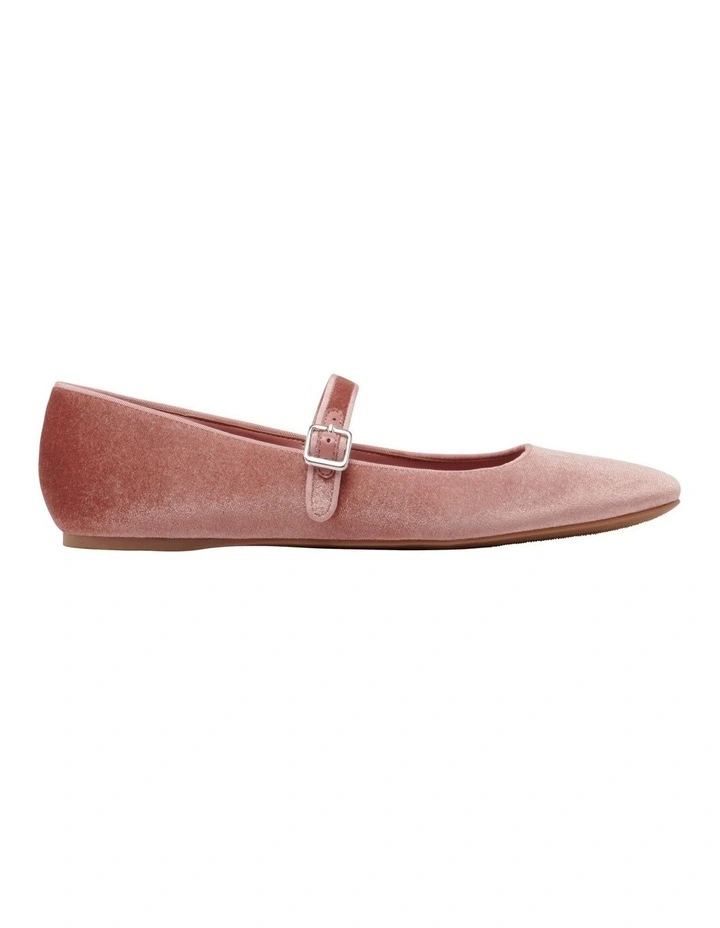 Lilowp Mary-jane Flat in Nude