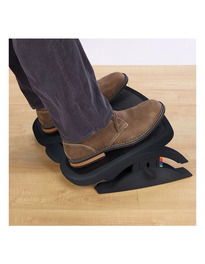 Black SmartFit Solemate Plus Foot Rest