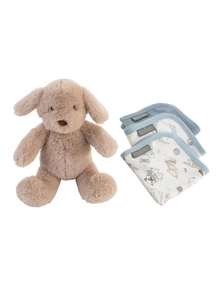 Plush Toy & Barklife Dog Washers Gift Set