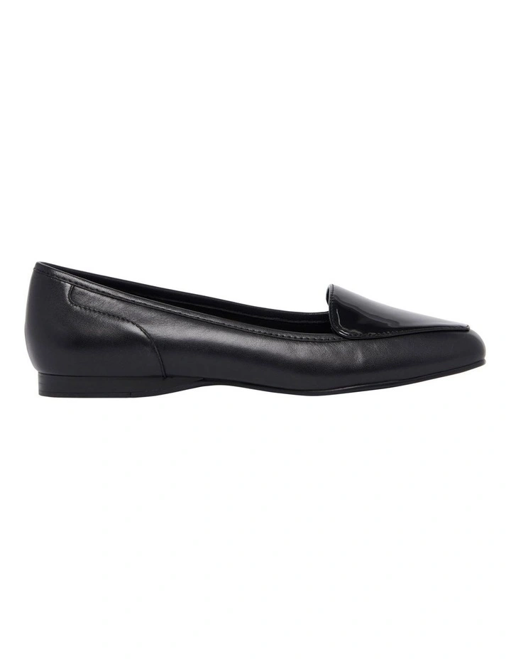 Levine Flat Loafer in Black