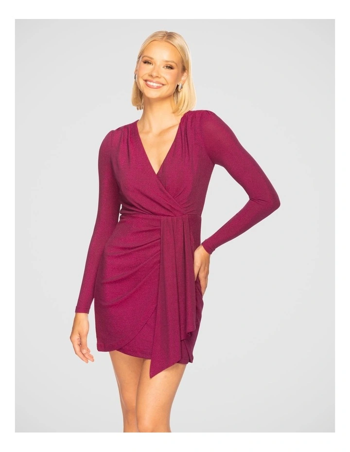 Thora Dress in Magenta