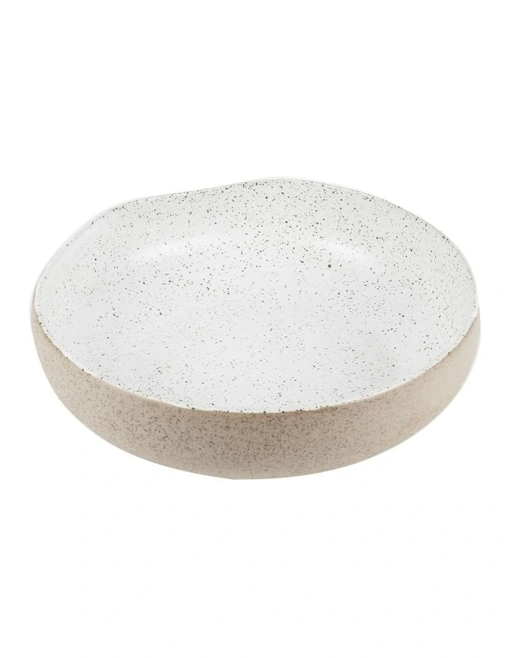 Garden to Table Serving Bowl White