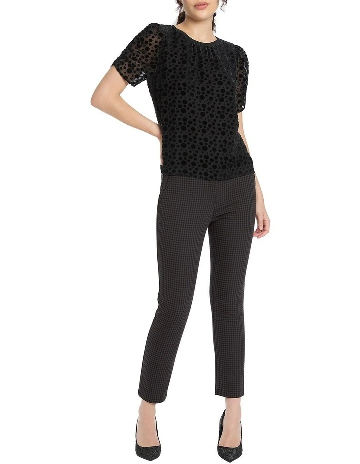 Into The Woods Top in Black