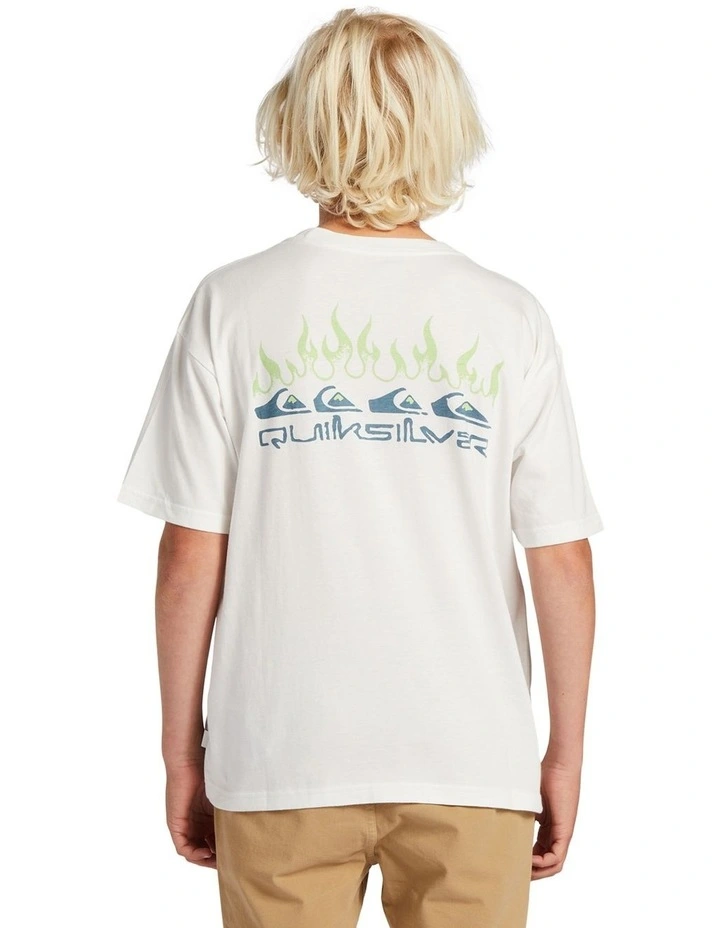 Flare T-shirt in Snow White