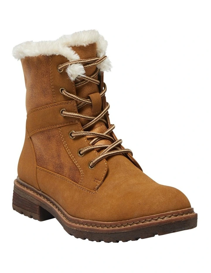 Bailey Boots in Chestnut Micro